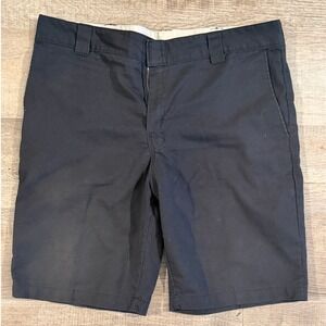 Dickies Flex Regular Fit Work Shorts Black Mens Utility Skater L